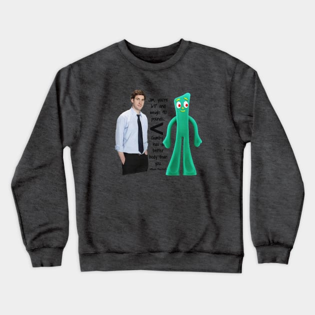 The Office - Boom Roasted (Jim Halpert) Crewneck Sweatshirt by OfficeBros